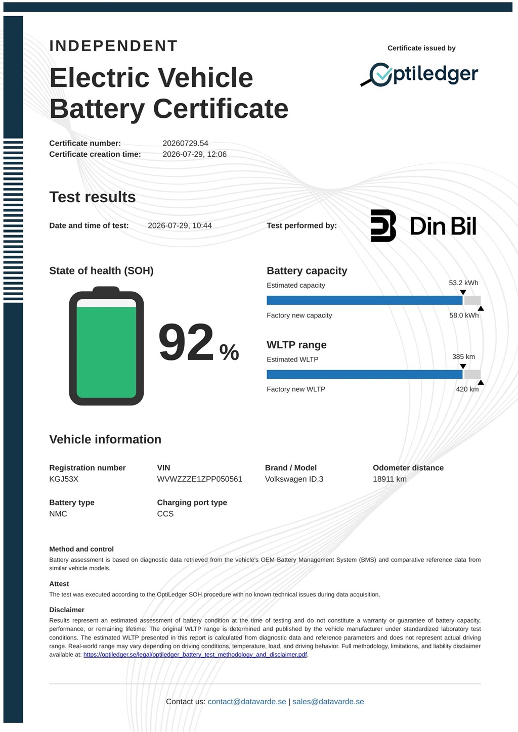 Volkswagen ID.3 KGJ53X