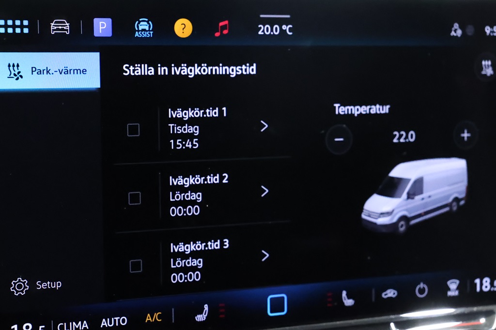 Volkswagen Crafter Skåp kort hjulbas OCG44U