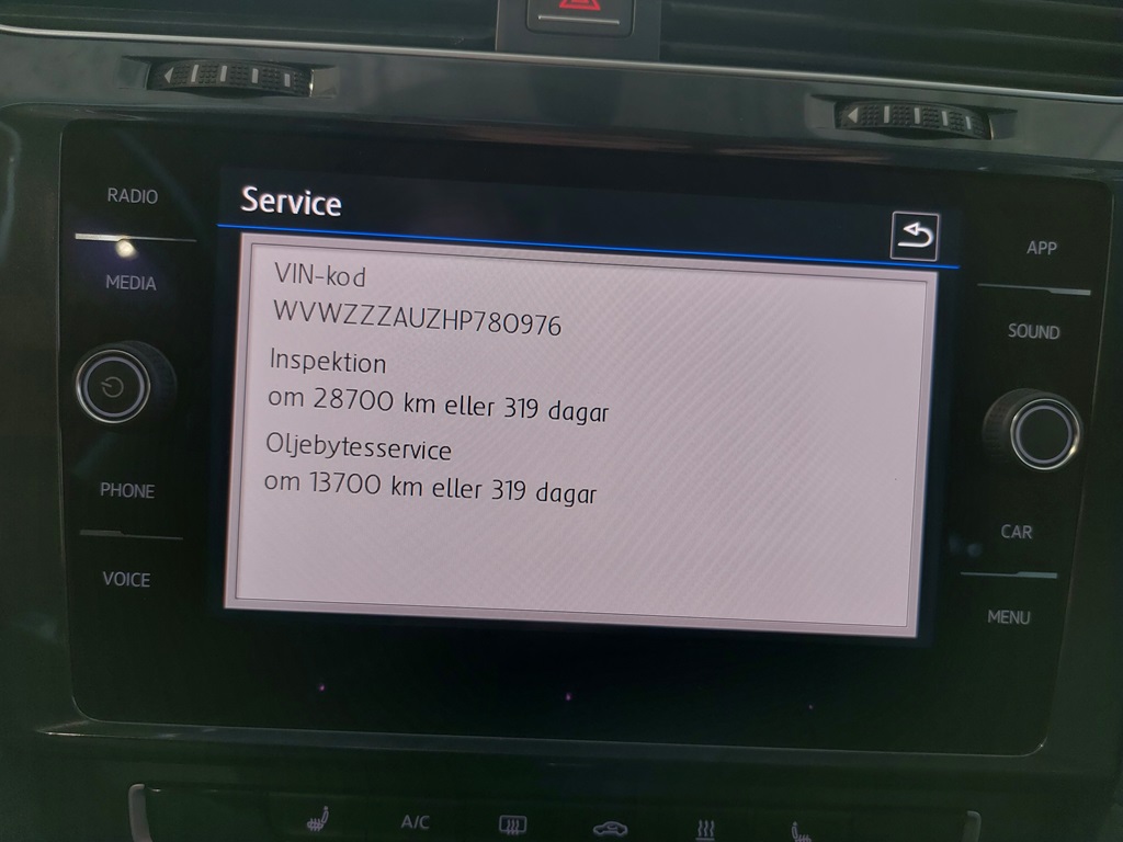 Volkswagen Golf Sportscombi PHU174