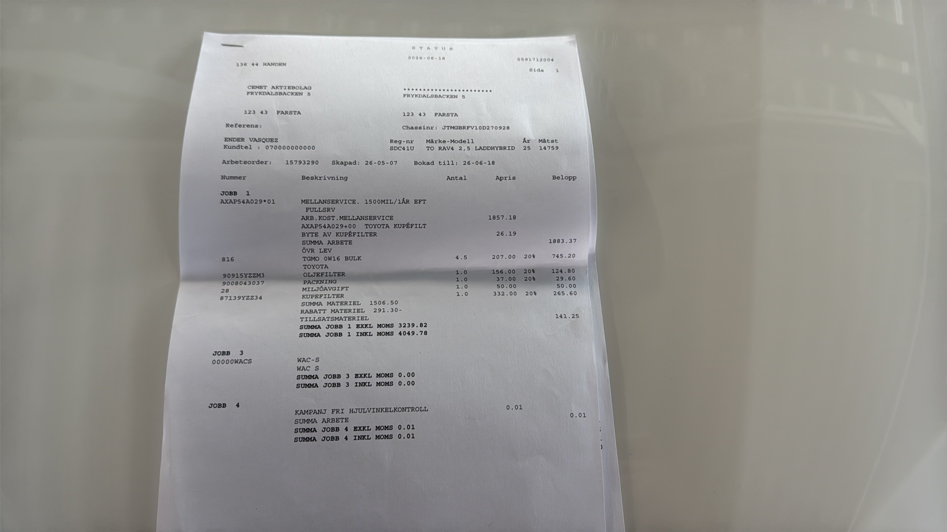 Toyota RAV4 SDC41U
