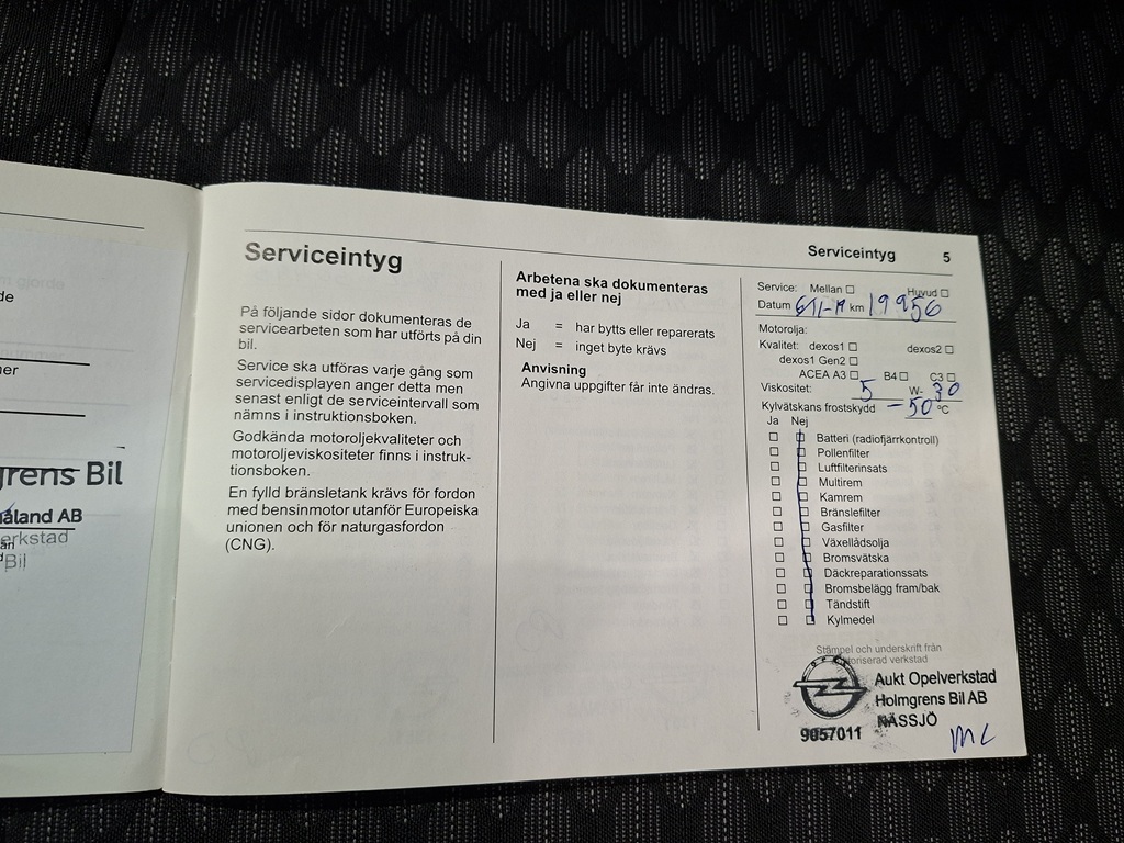 Opel Astra YTA518